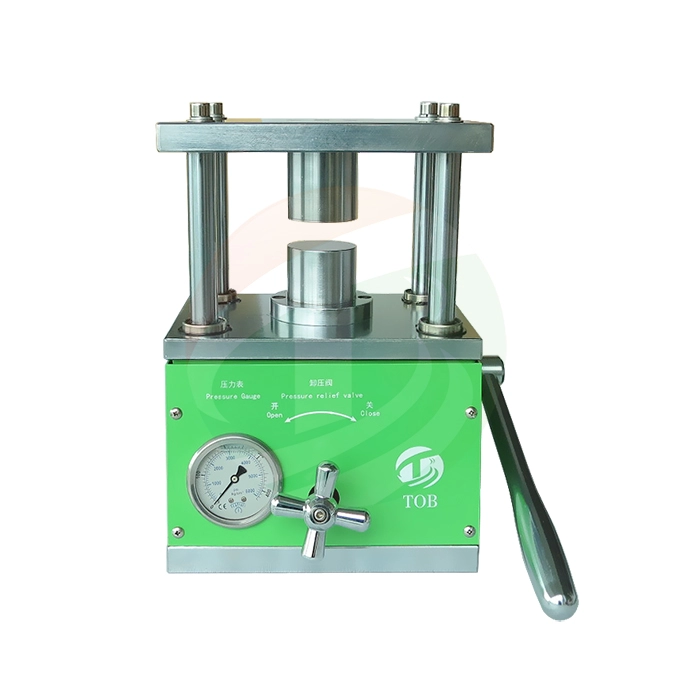Mesin Press Hidrolik Untuk Elektroda Sel Koin