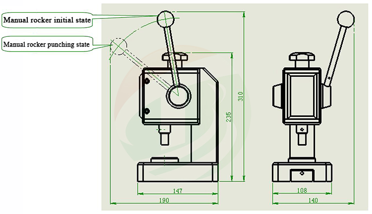 coin cell electrode punching