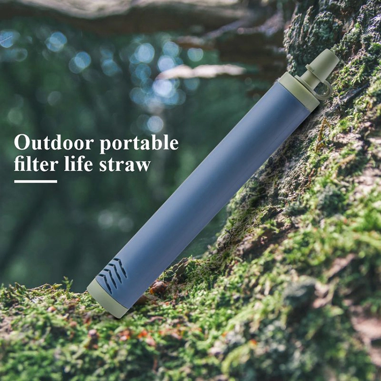 Botol Pemurni Air Filter Air Mini Hiking Portabel Untuk Perjalanan