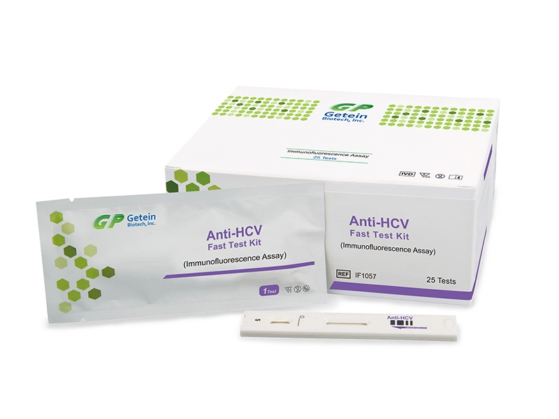 Kit Uji Cepat Anti-HCV (Pengujian Imunofluoresensi)