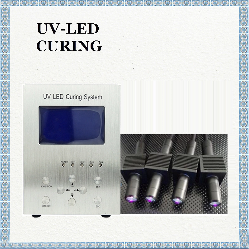 Lampu LED UV Spot Pendingin Udara untuk Lem UV Curing Cepat