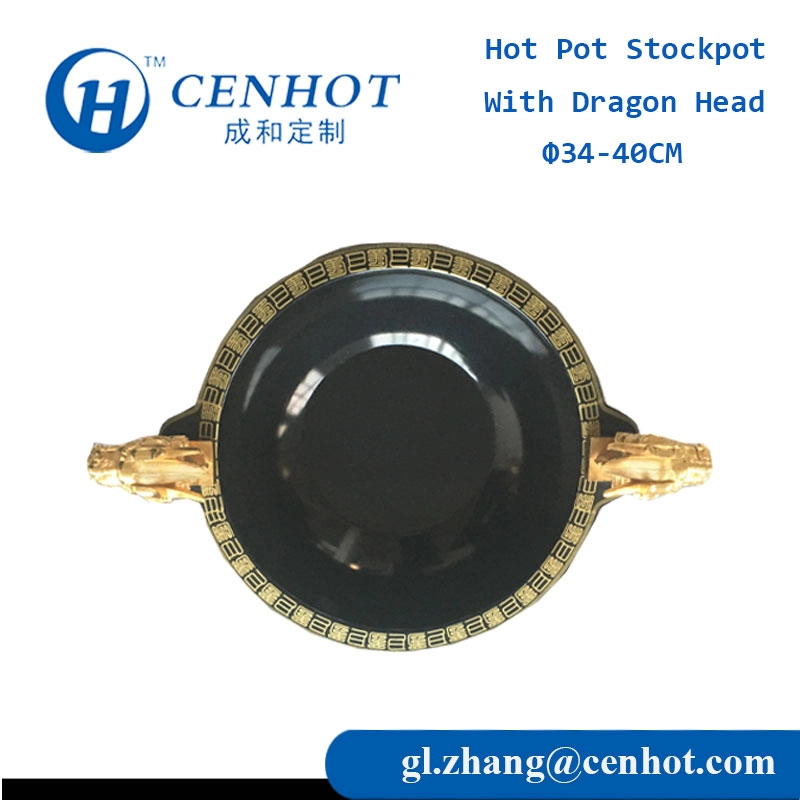 Pasokan Stockpot Hot Pot Kepala Naga Enamel Di Cina - CENHOT