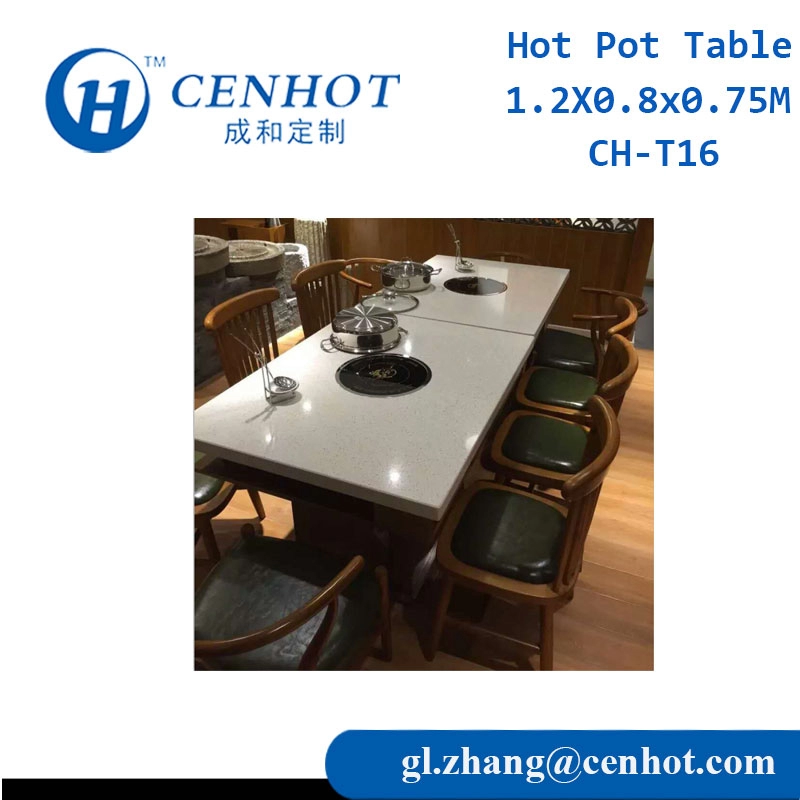 Hot Pot Table Top Dengan Pemasok Kompor Induksi Hot Pot China - CENHOT