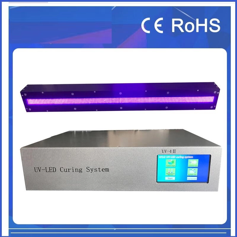 UV LED Curing System Pengering LED UV Disesuaikan untuk Sablon dan Pengering Cetak 395nm