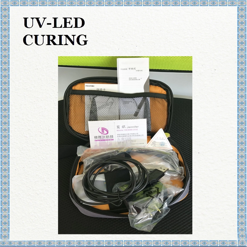 Sistem Curing UV Portabel UV Curing Pena Titik Kontak Beralih Konektor USB 365nm 395nm