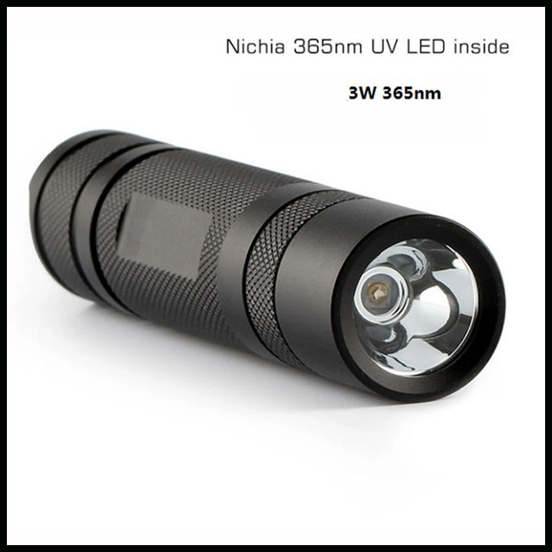 Senter LED UV NICHIA 365nm 3W