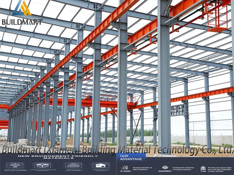 Pabrikan Rangka Baja Pracetak Space Truss Warehouse Hangar Building