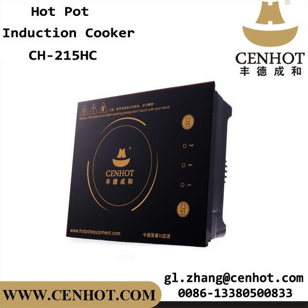 CENHOT Touch Smart Small Electric Hot Pot Stove Untuk Restoran