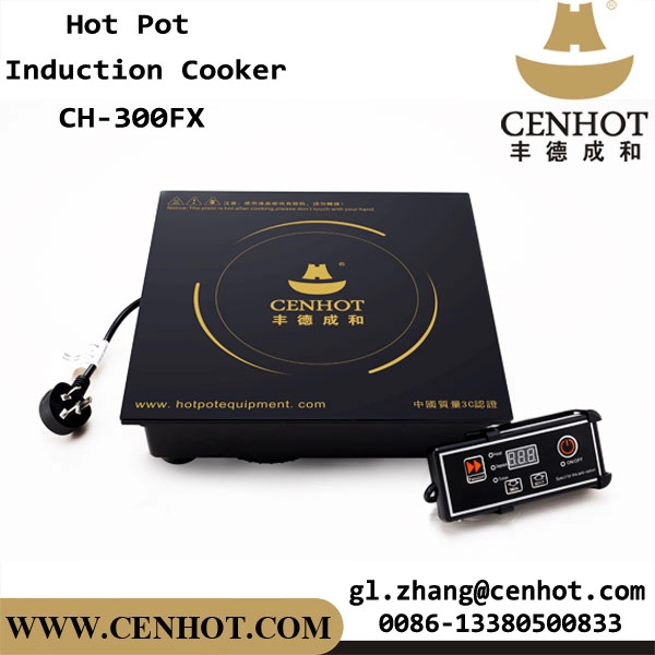 Kontrol Kawat CENHOT Kompor Induksi Hot-pot Tertanam Untuk Restoran