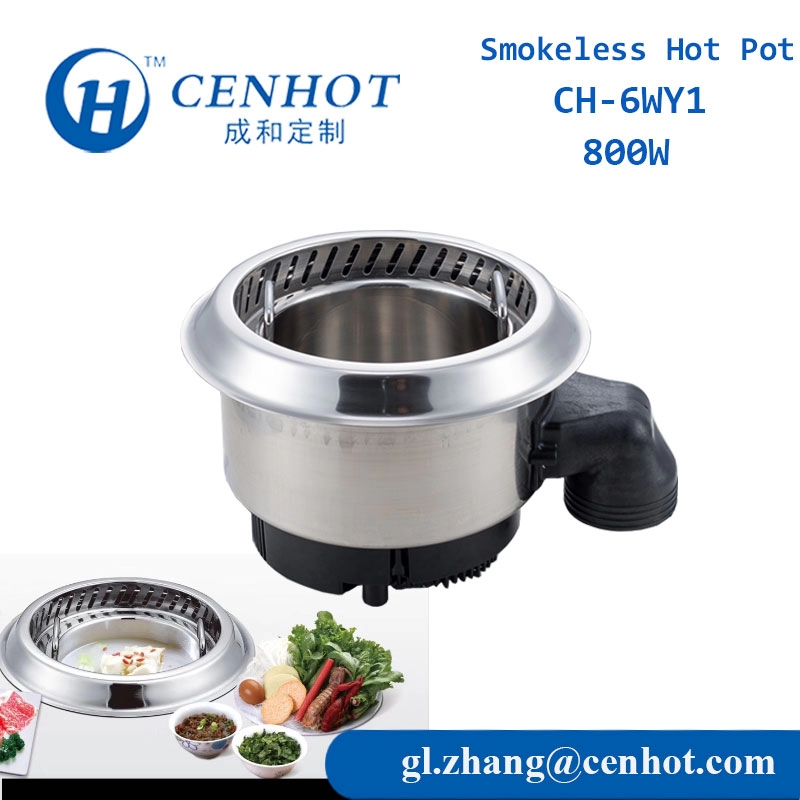 Pemasok Peralatan Hot Pot Shabu Shabu Tanpa Asap Cina - CENHOT