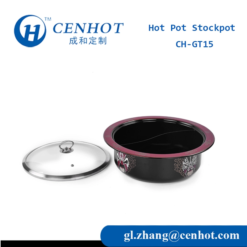 Peralatan Masak Hot Pot Cina Dengan Produsen Pembagi