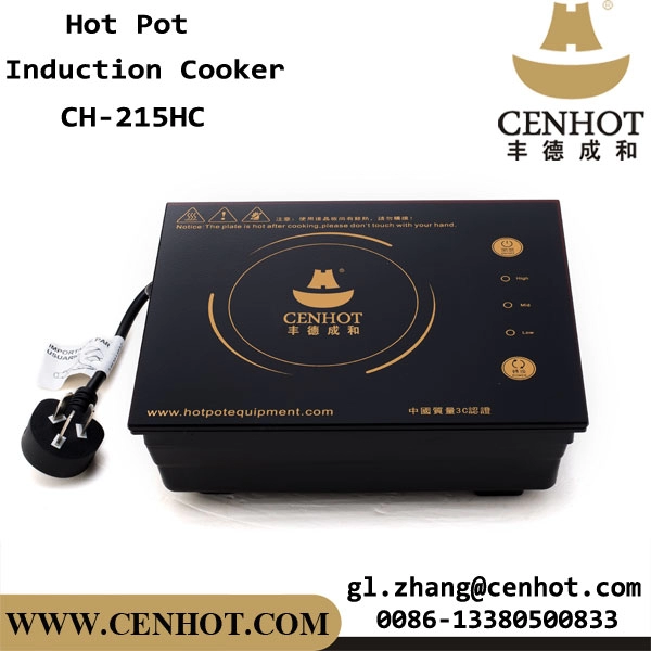 CENHOT Touch Smart Small Electric Hot Pot Stove Untuk Restoran
