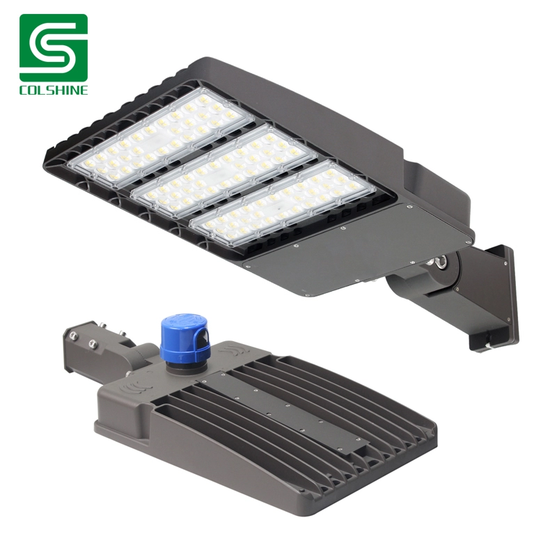 100W 150W 200W LED Area & Lampu Parkir dengan Photocell