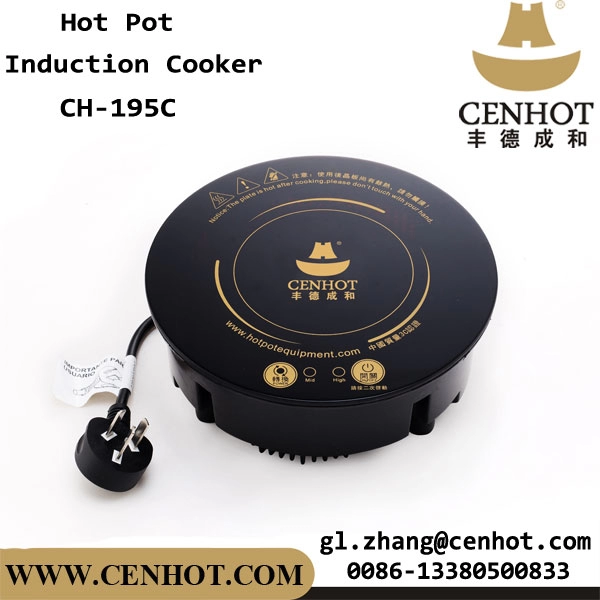 CENHOT Kompor Induksi Bulat Built-in Untuk Hot Pot 800W