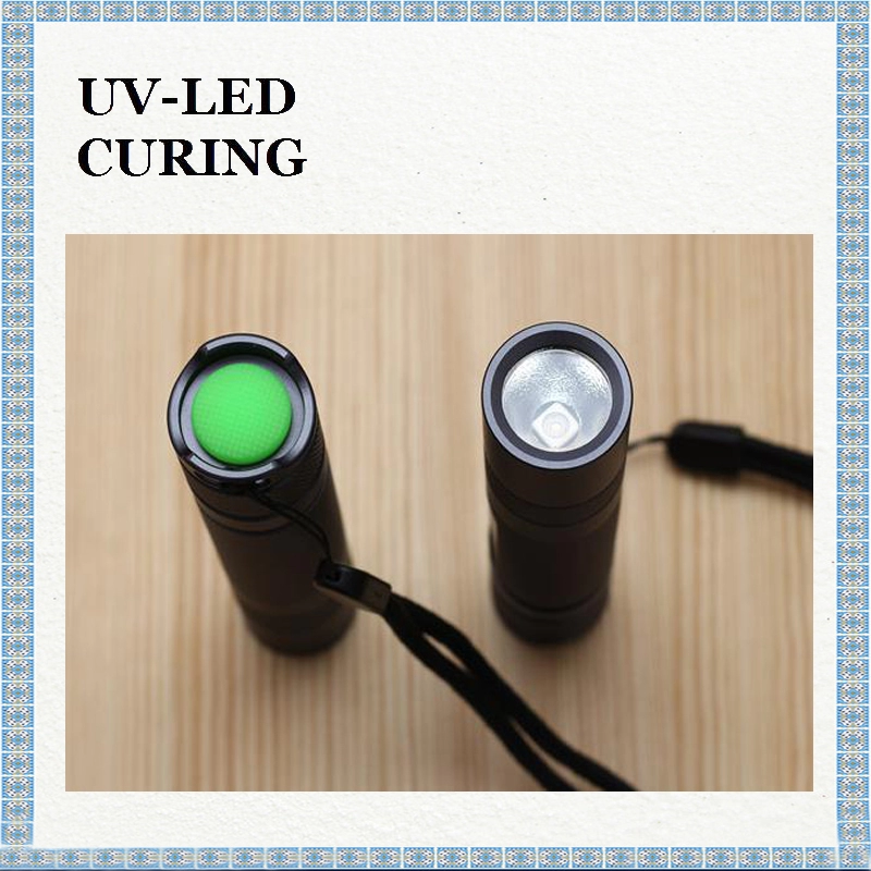 Senter LED UV Senter Profesional Deteksi Fluoresensi UV 365nm
