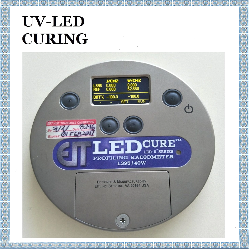 EIT LEDCure Radiometers UV Energy Meter Mengukur Energi yang Dihasilkan
