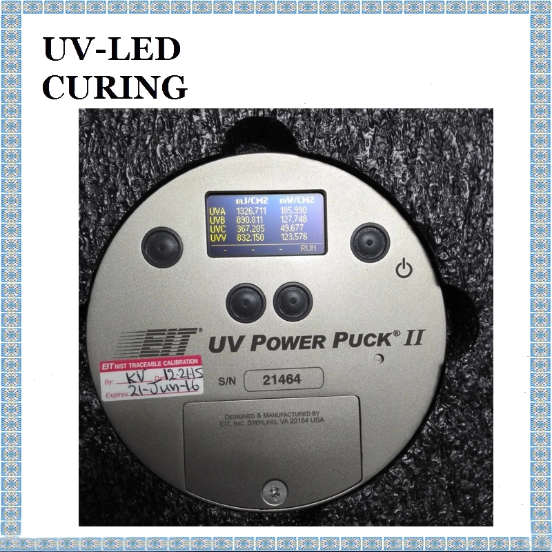 EIT UV Power Puck II Ultraviolet Iradiasi Meter UV Meter 4 UV Band Mengukur Intensitas Suhu Energi