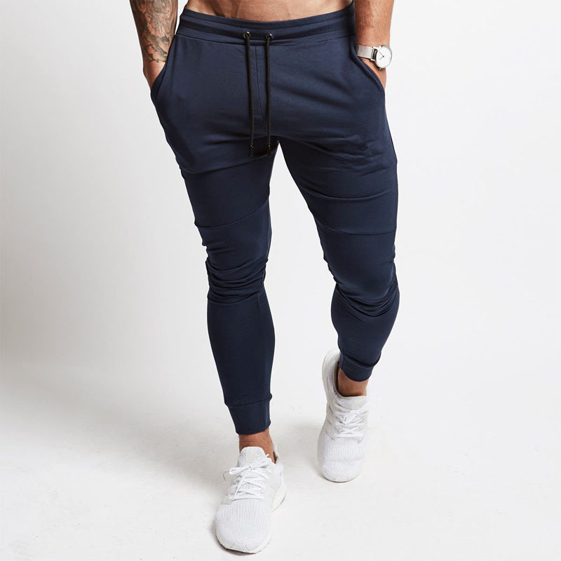 solid men's tight jogger