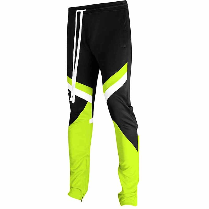 Mens Hip Hop Premium Slim Fit Track Pants - Celana Jogger Atletik dengan Taping Samping