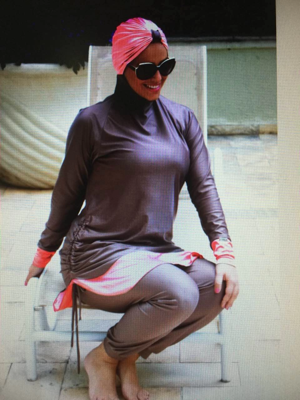 Baju Renang Wanita Muslim Full Cover Baju Pantai Islami