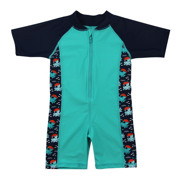 Short sleeve rashguard toddler boys