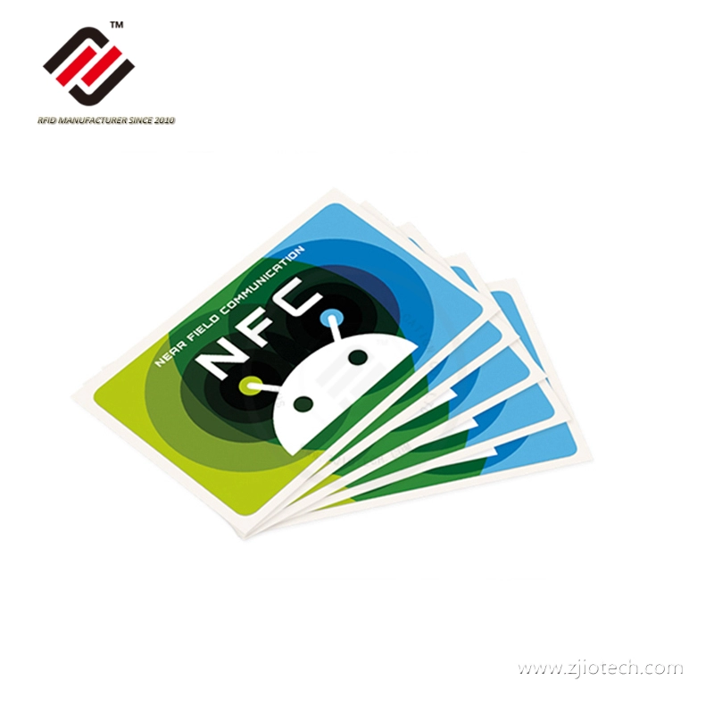 Stiker Kertas HF Ultralight EV1 RFID yang dicetak