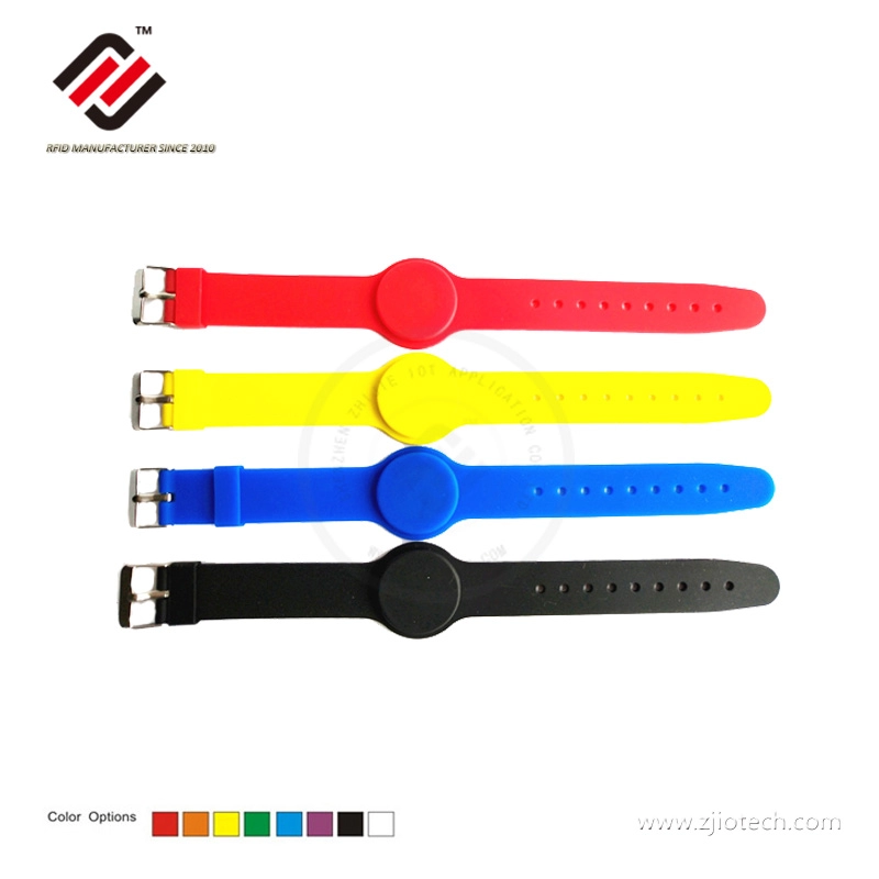 ISO14443A Utralight EV1 13.56MHz RFID Silicone Bracelet Watch Gesper