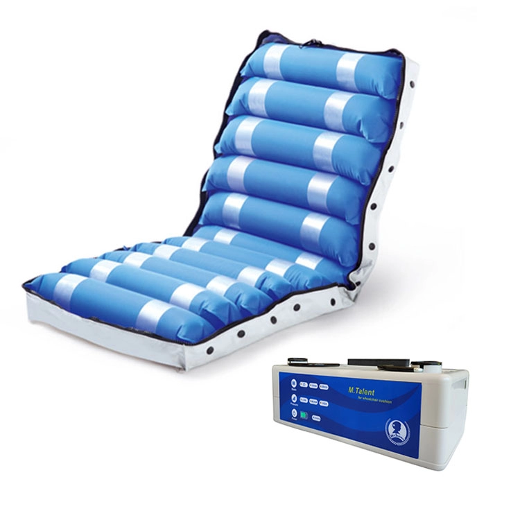Kenyamanan bolak-balik tekanan anti luka baring pad medis tiup aircell kursi kursi bantalan udara untuk kursi roda