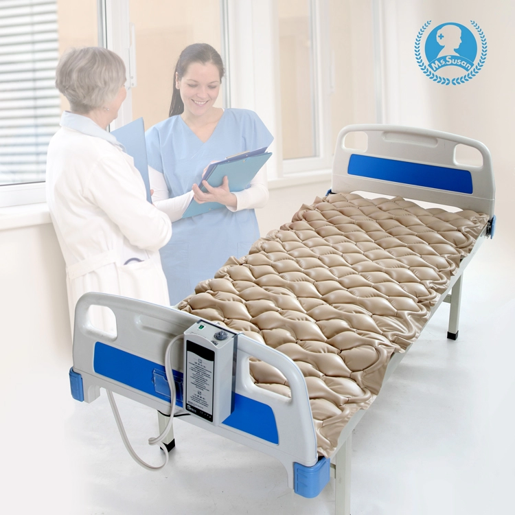 Gelembung tiup medis anti-dekubitus sakit baring terbaring di tempat tidur kesehatan perawatan rumah rumah sakit tempat tidur kasur udara untuk orang tua