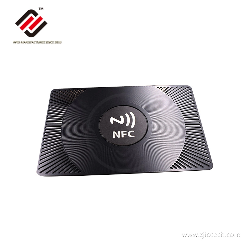 13.56MHz HF RFID Kartu Logam