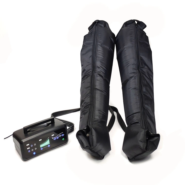 Peralatan terapi kompresi tekanan udara portabel baru sepatu pemulihan olahraga mesin pijat kaki kaki pijat