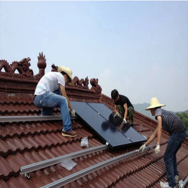 rak atap atap fotovoltaik surya perumahan