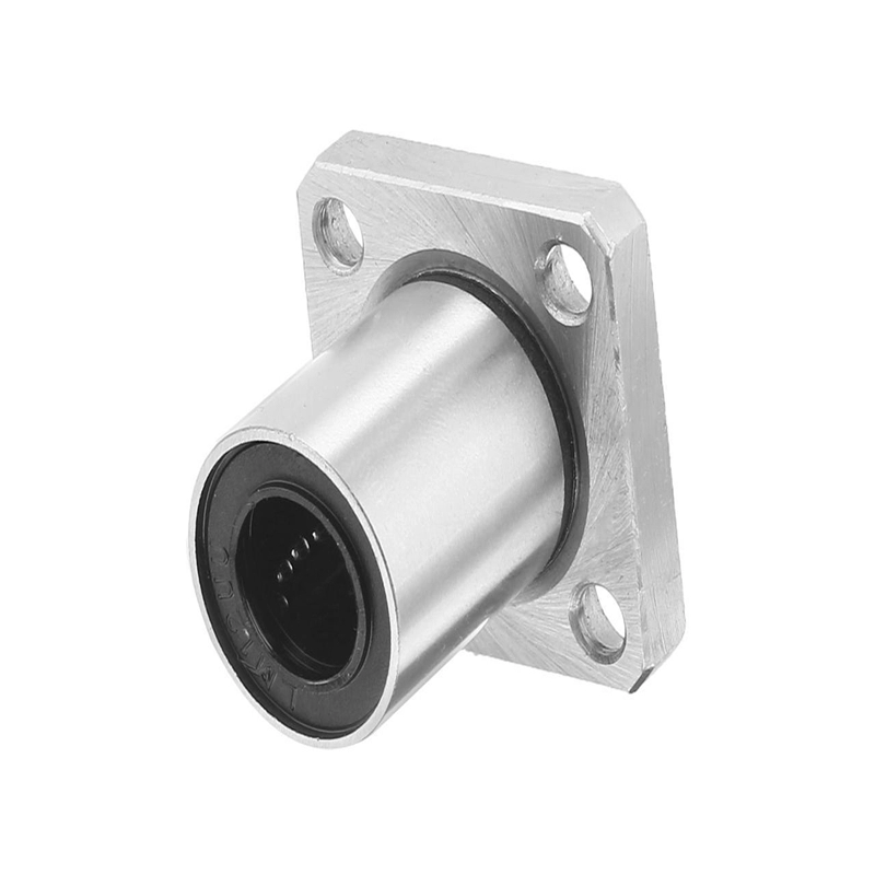 Square Flange Mount Linear LMK12UU 12mm Inner Dia Motion Ball Bearing untuk Mesin CNC 3D Printer