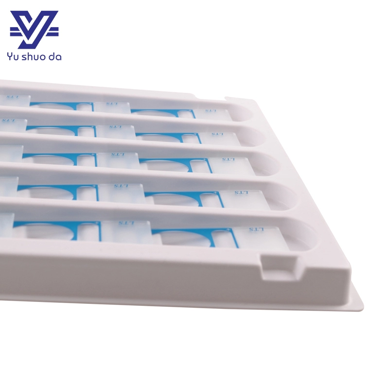 Microscope Adhesion Frosted slide Plastic Tray