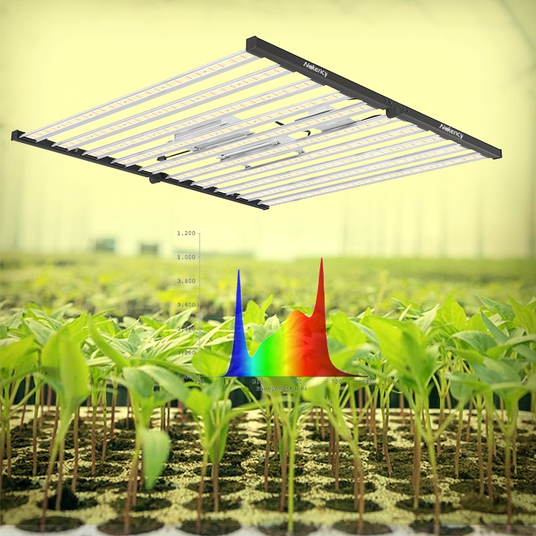 1000w tahan air led grow light untuk tanaman indoor
