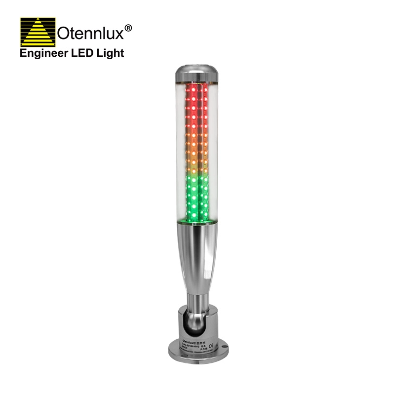 OLA2-301 mesin cnc 3 warna lampu menara industri lipat