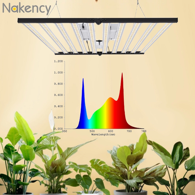 lm301b spektrum penuh dimmable led grow light untuk tanaman indoor