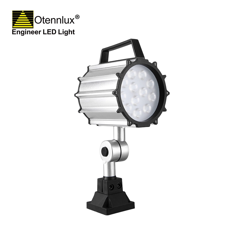 Lengan Pendek IP 65 24V AC/DC LED Machine Spot Light untuk Peralatan Mesin CNC