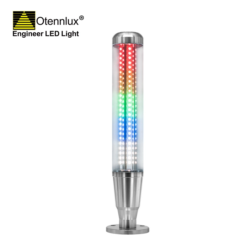 OMI1-501 Multi-Warna Lurus dasar cnc lampu peringatan menara sinyal industri