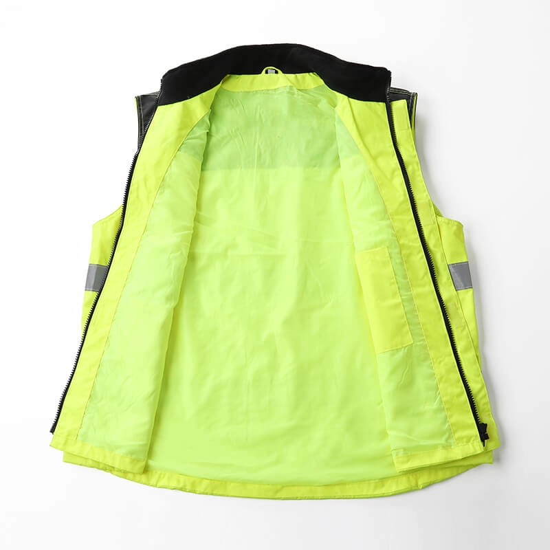 Rompi Hi Vis Keselamatan Dua Warna Reflektif Pria