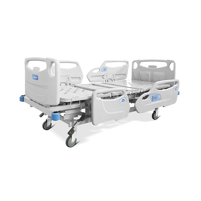 Peralatan Medis Berkualitas Tinggi Tempat Tidur Rumah Sakit ICU Listrik 5 Fungsi