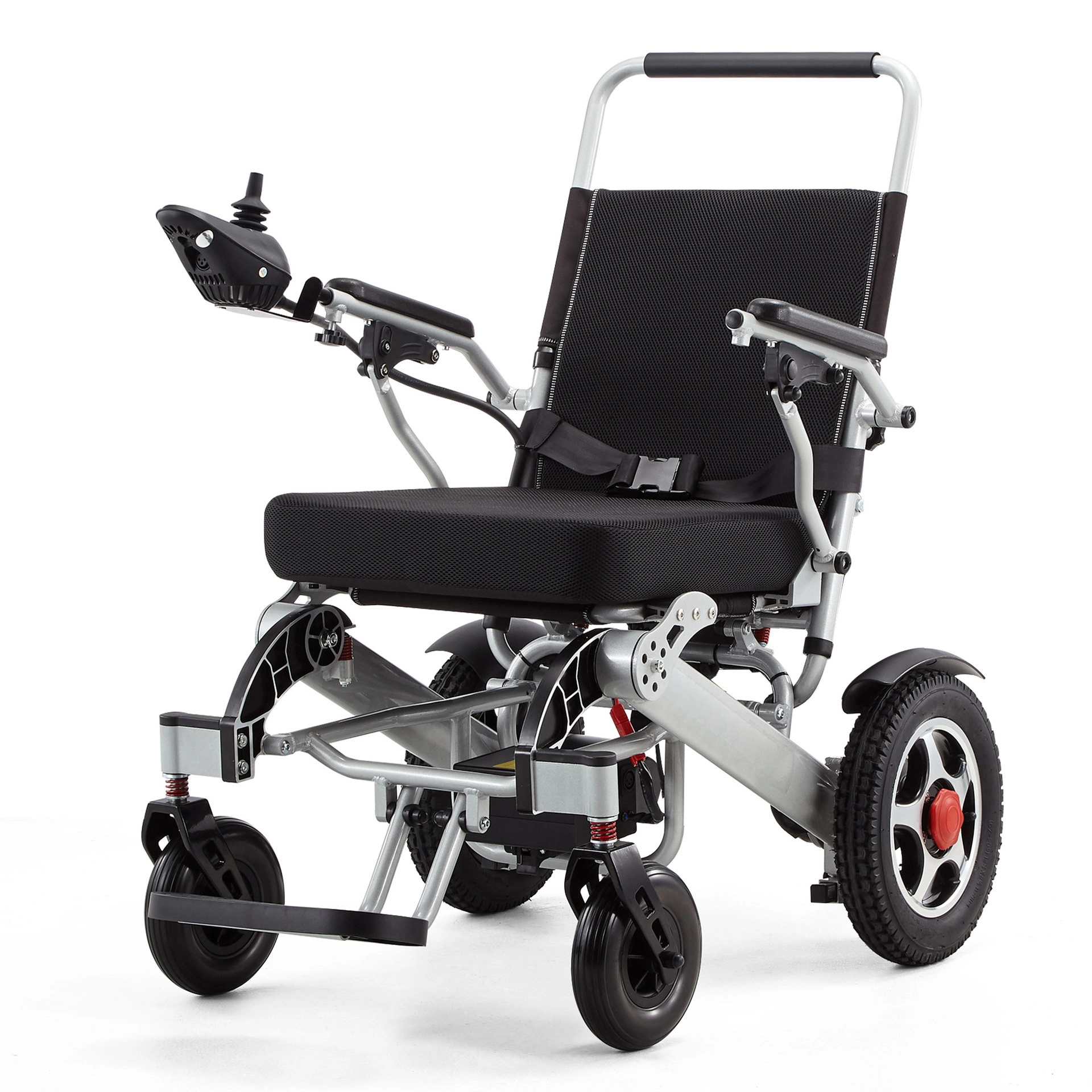 Mobil penyandang cacat yang bergerak sepeda tangan kursi roda listrik lipat