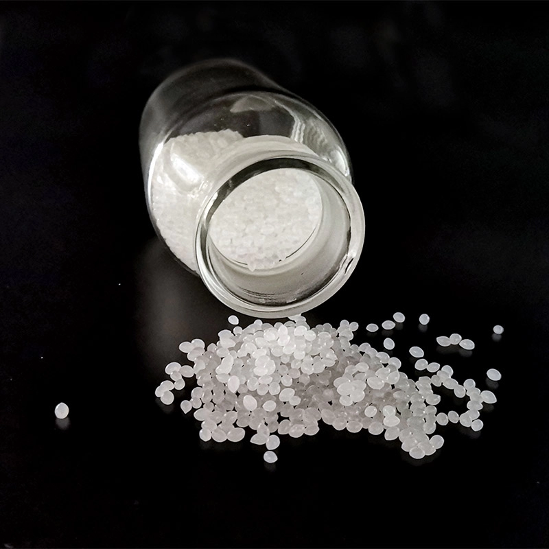 Biodegradable PLA Poly Lactic Acid Granules Tanpa Plasticizer
