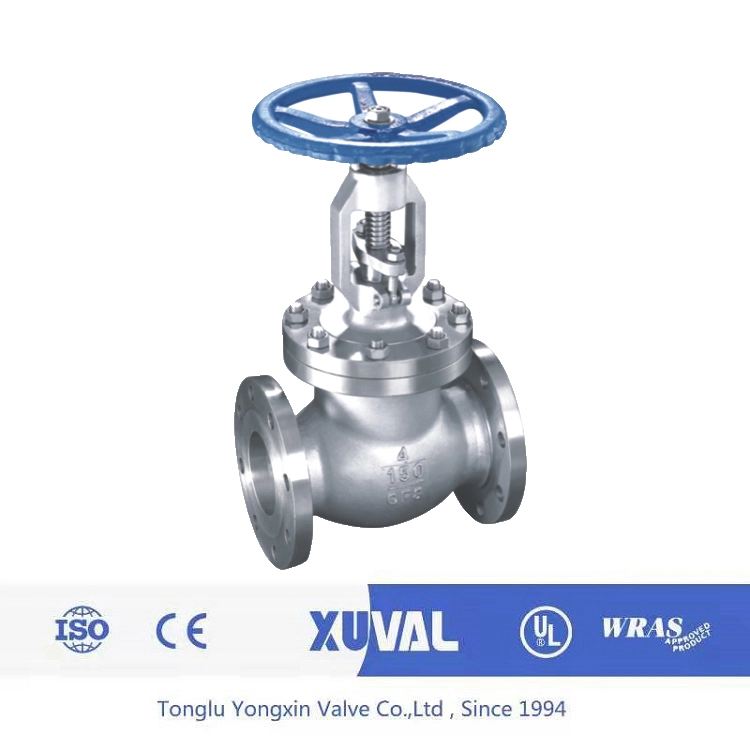 ANSI Class150 Class300 Stainless steel Flange globe valve