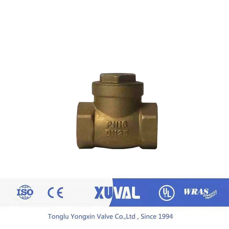 DIN PN16 Bronze Internal Screw Swing Check valve