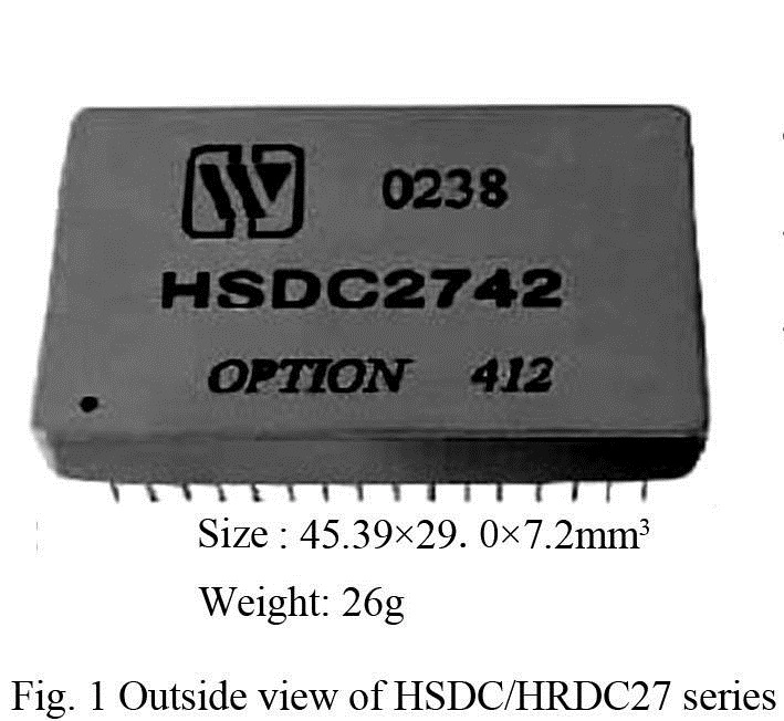 Penyelesai ke Konverter Digital (Seri HSDC/HRDC27)