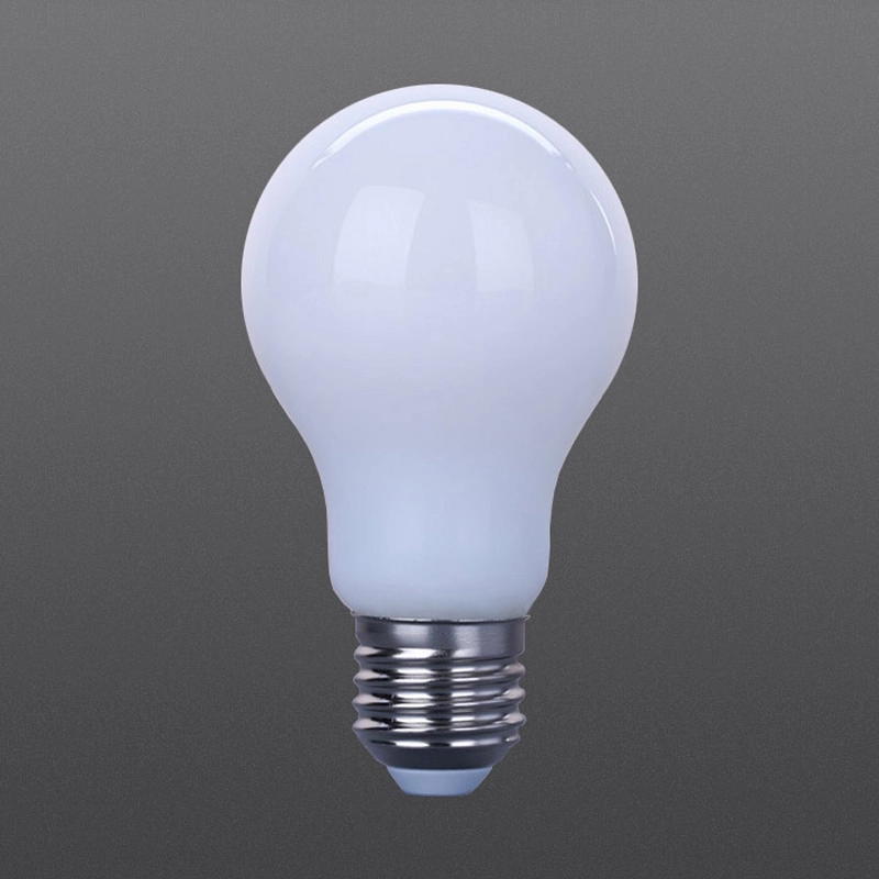 Bola lampu filamen LED putih lembut A60 4W 6W 8W