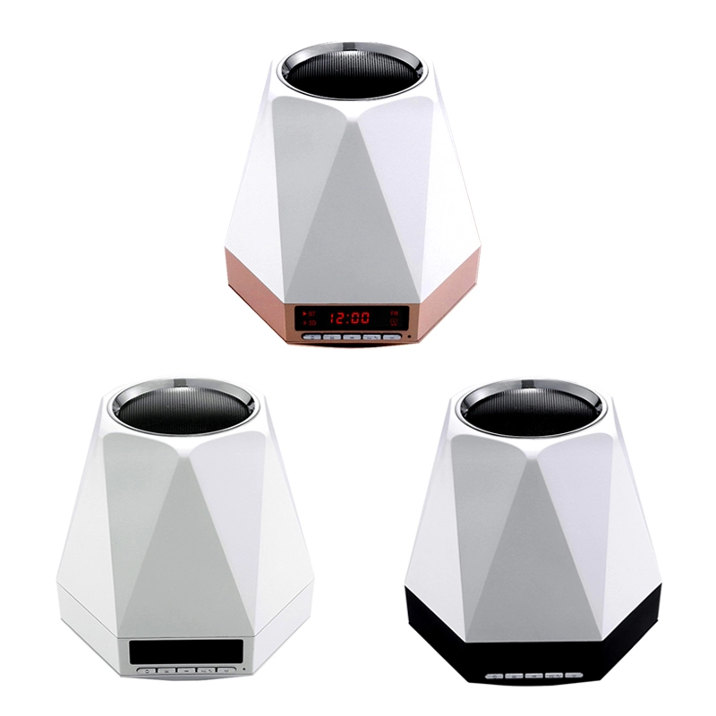 Speaker Berlian Kreatif Multicolor Lampu Malam Bluetooth