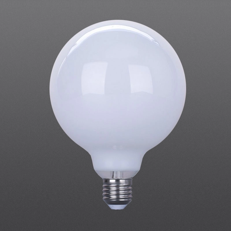 Lampu filamen LED G125 Warna putih 4W 6W 8W
