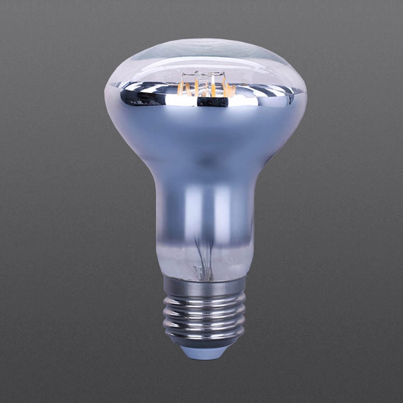 Lampu filamen LED R63 mencerminkan efek